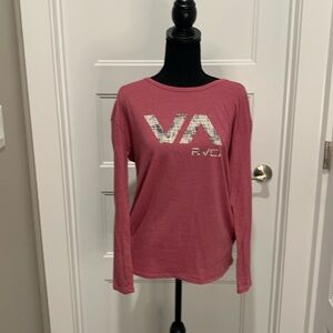 RVCA long sleeve tee worn 1 x excellent condition